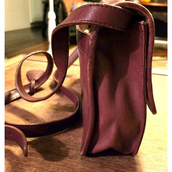 Vtg 1980s Calvin Klein Messenger Crossbody Bag Pocket Book Clean Interior - Picture 12 of 16